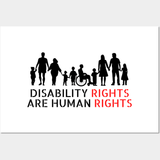 Disability Rights Are Human Rights ,Social justice Posters and Art